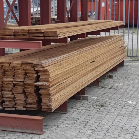 22x150mm vuren planken, hydrothermisch gemodificeerd