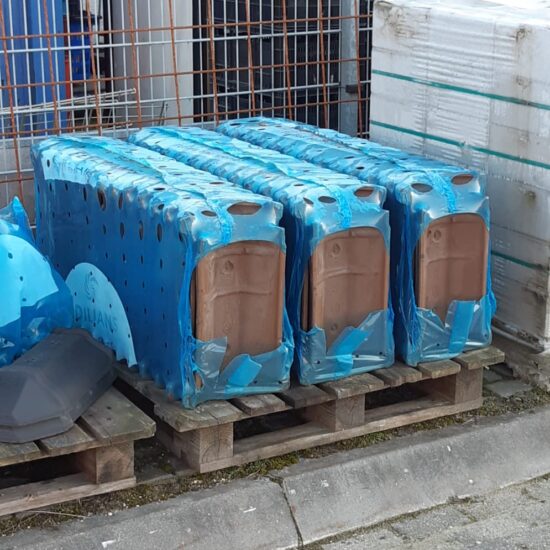 Vorsten voor vlakke klei dakpannen HP10 Huguenot Ardoise